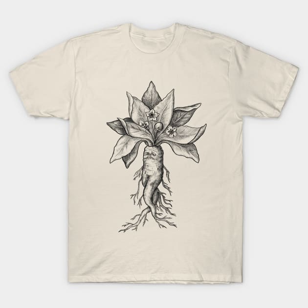 What is Your Favorite Plant? Mandrake, Maybe? T-Shirt by juliavector